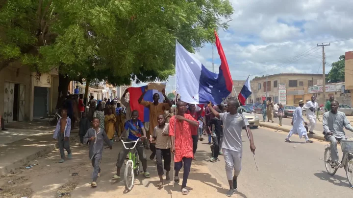 Protesters flying Russian flag in Kano, Zamfara are foreigners - Akinterinwa