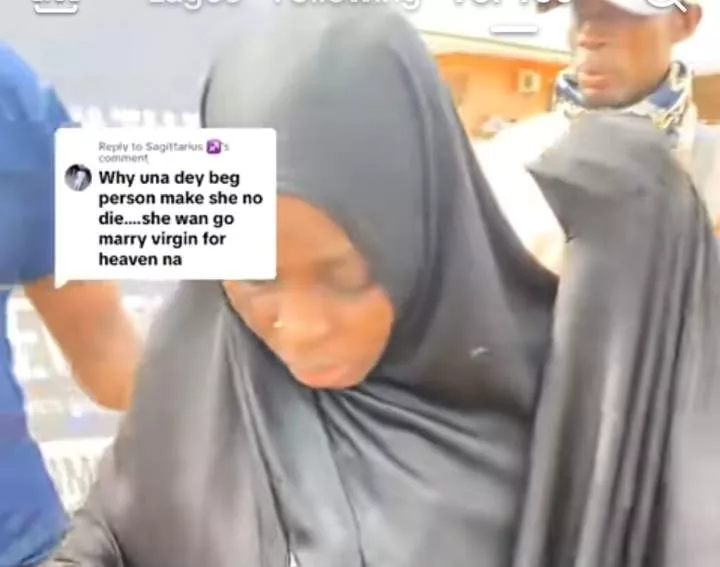 'I'm fasting, I can't drink during Ramadan' - Alhaja faints on the roadside, rejects malt drink