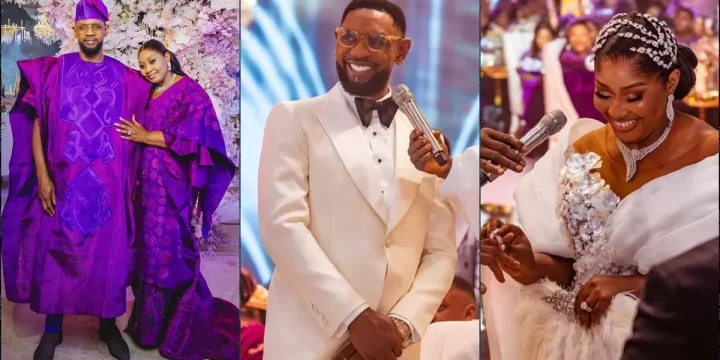 Pastor Biodun Fatoyinbo renews vows with wife after 25 years marriage