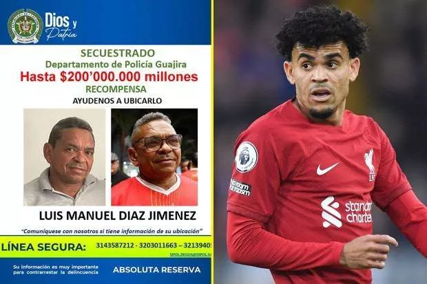 Father of Liverpool star Luis Diaz to be released by Colombian rebel group after he was kidnapped