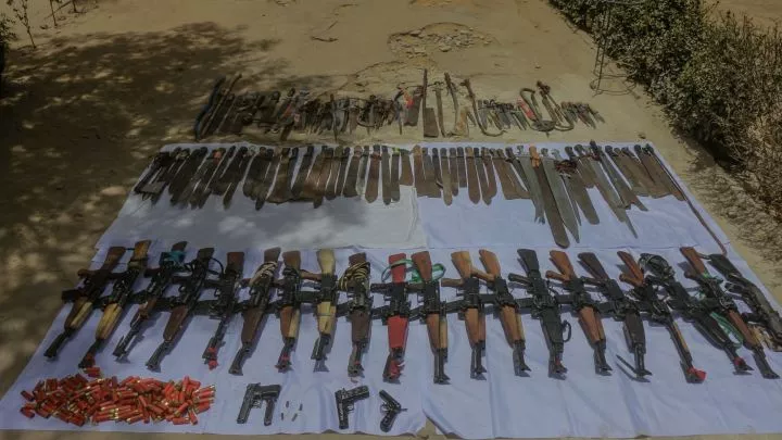 Kano police dismantle gun smuggling network, recover 19 rifles with 114 live cartridges