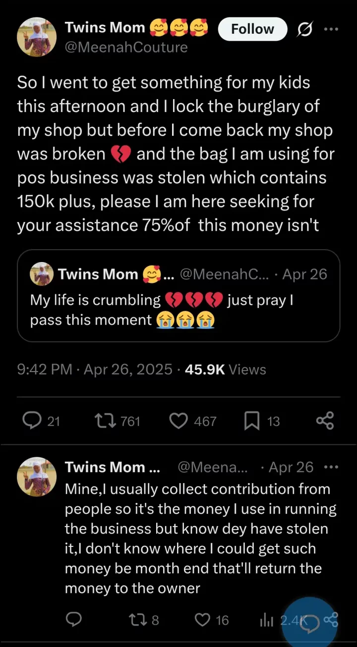 Woman scammed of ₦64,750 by vendor after trying to start bottled water business