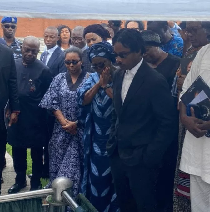 Onyeka Onwenu buried in Lagos (Photos)