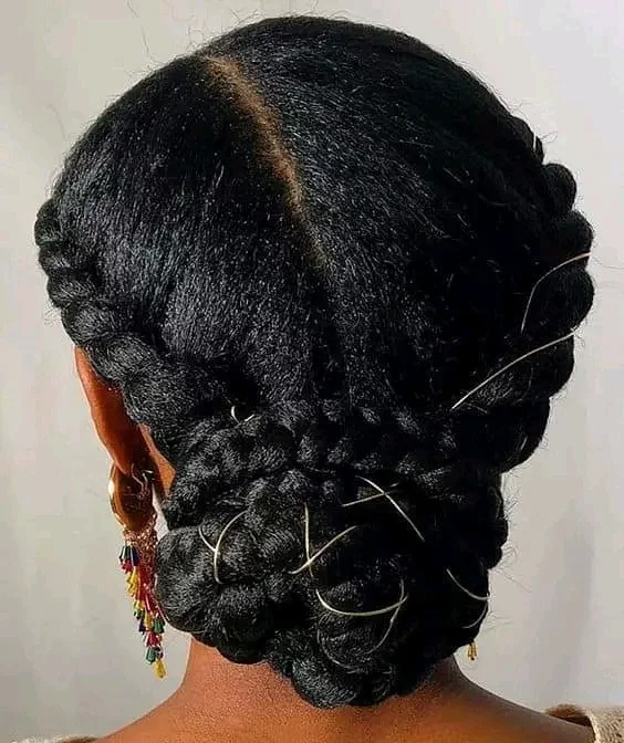 Lovely Hairstyle Every Stylish Ladies Can Rock With Their Natural Hair.