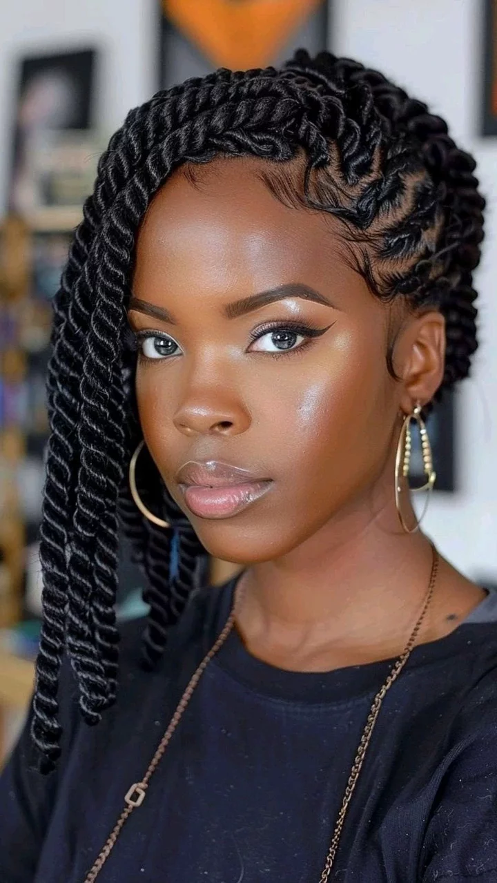 Beautiful Twist Hairstyles That Are Perfect for Pretty Ladies