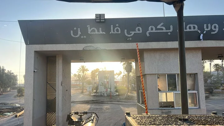 The IDF have claimed control of the Rafah crossing from the the Gazan side