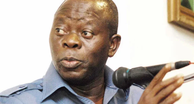 'Breach of law' - Oshiomhole faults Ododo for 'rescuing' Yahaya Bello during EFCC siege
