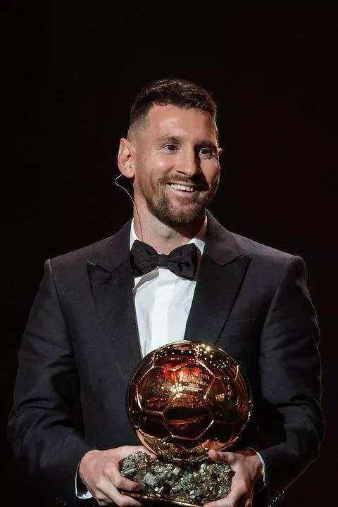 Messi won his eighth Ballon d'Or Award -- Credit: X