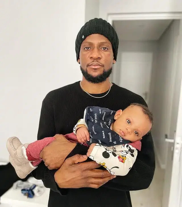 'This pikin no know wetin dey wait for am' - Omashola's son overjoyed as he gets his Nigerian passport, father reacts