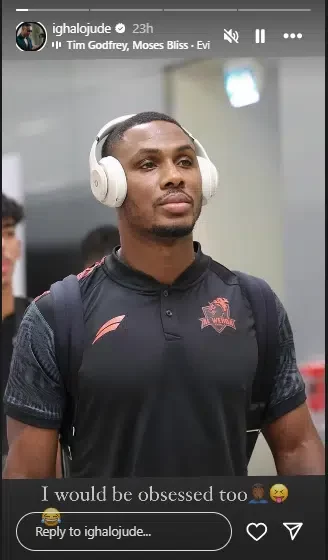 Odion Ighalo slams estranged wife, Sonia Ighalo; tells her to 'rest'