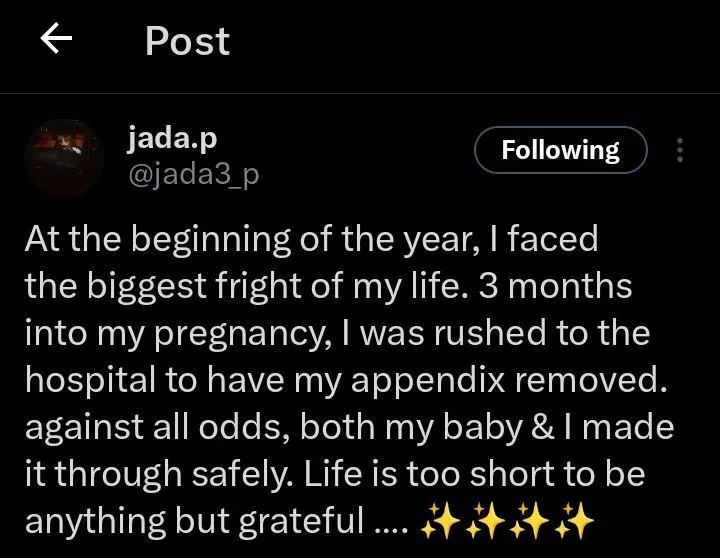 Wizkid's babymama, Jada P opens up about pregnancy challenge