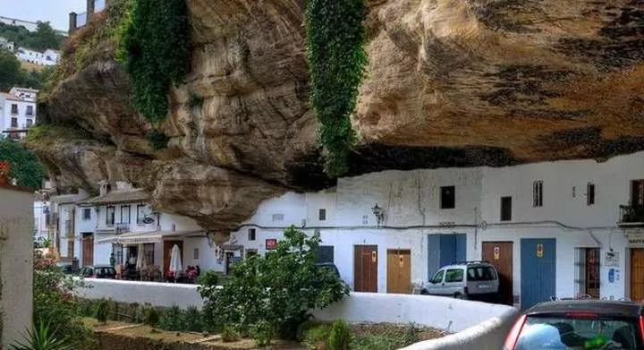 What to know about the town that's literally living under a rock