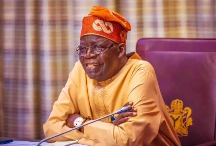 I Am A Traditional Yoruba Boy, I Did My 'Dobale' - President Tinubu Jokes About His Fall At Eagles Square (Video)