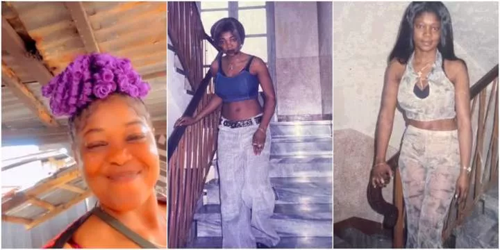 Lady stuns many as she digs up her mother's old photos, shows how hot she was years ago