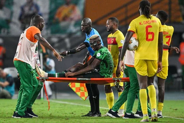 Nigeria Confirm Osimhen Injury Ahead Of AFCON Semi-final