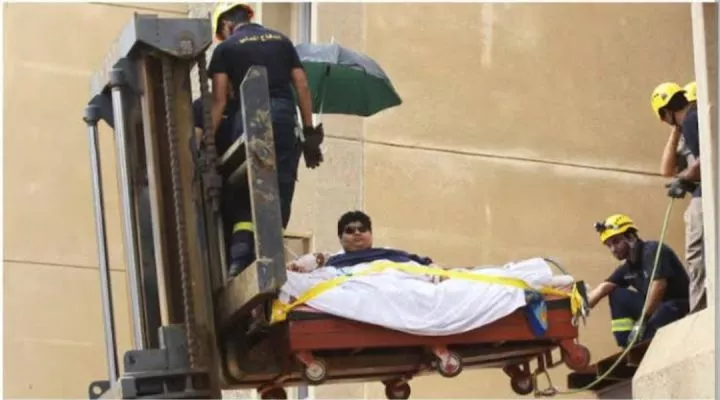 World?s heaviest man, Khalid bin Mohsen Shaari is unrecognisable as he loses 542kg after offer from Saudi King (photos)