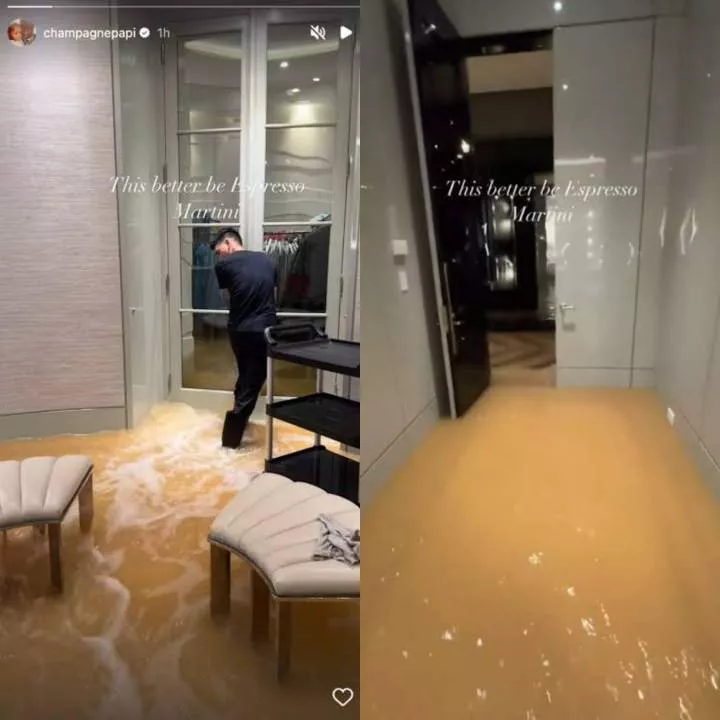 Drake's Toronto mansion gets flooded amid record-breaking storm (Video)