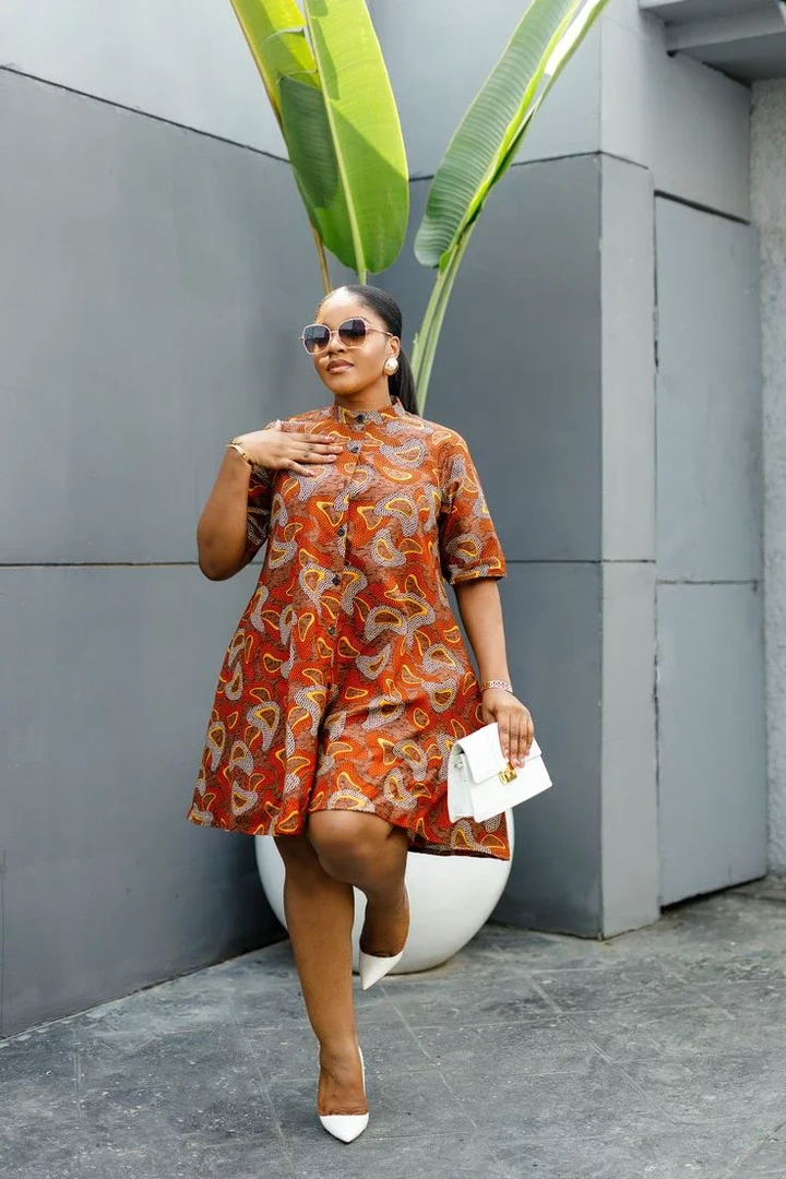 Simple And Classy Ankara Short Gowns For Women