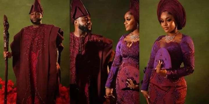 Davido shares sweet video with Chioma, declares 'God's Time' following their wedding