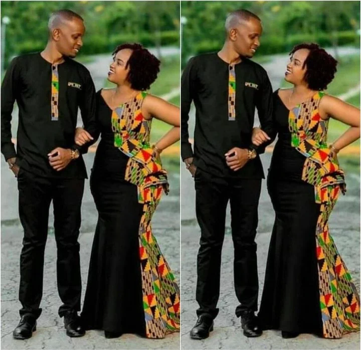 Beautiful Matching Outfits for African Couples.