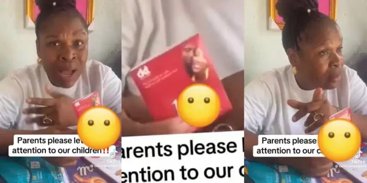 Teacher confronts parent after finding concerning items in SS2 student's bag Teacher confronts parent after finding concerning items in SS2 student's bag