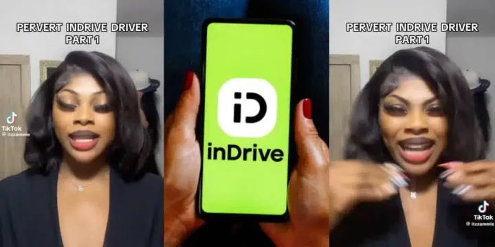 Lady catches Indrive driver engaging in improper act with himself after she dozed off mid-ride Lady catches Indrive driver engaging in improper act with himself after she dozed off mid-ride