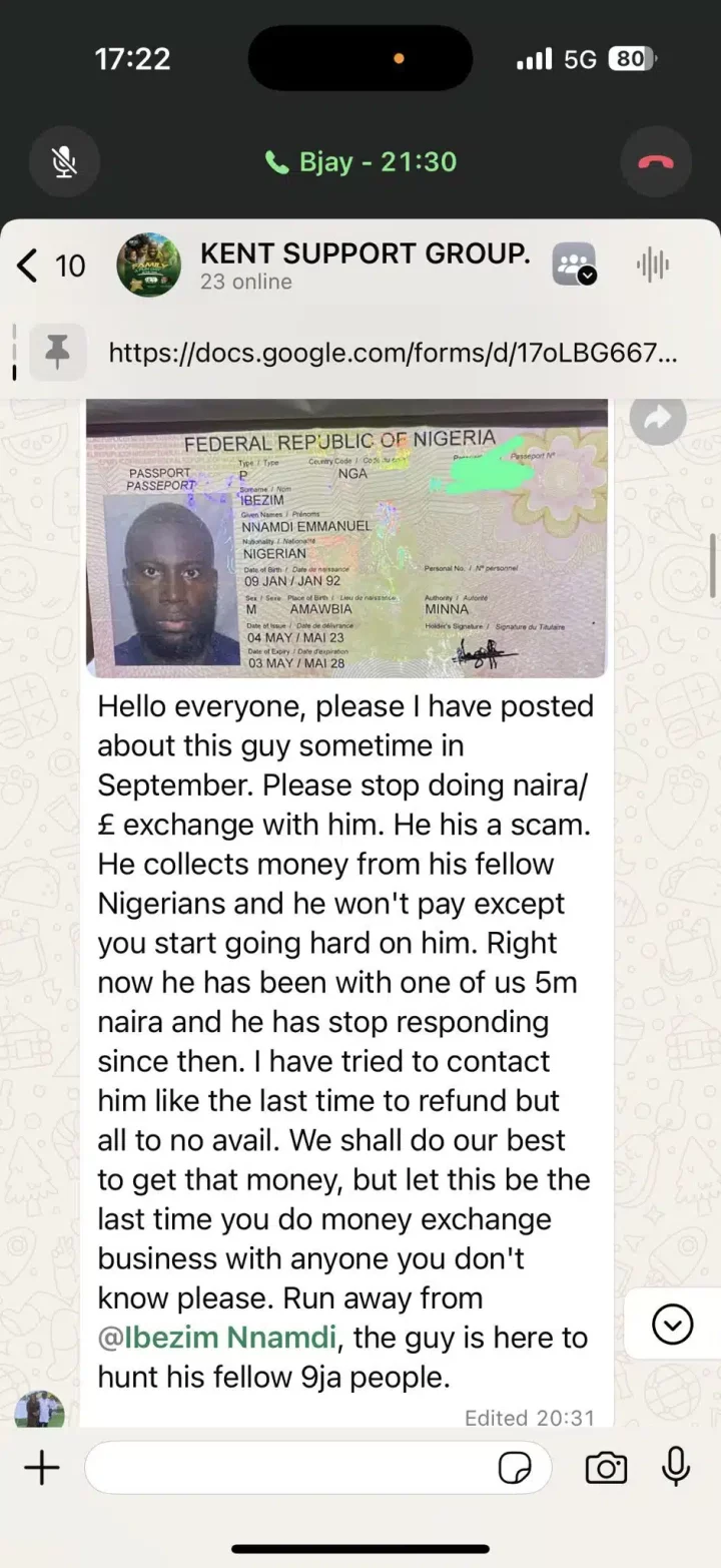 UK-based Nigerian allegedly scams victim of ₦5.3m