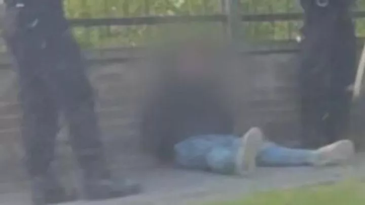 Locals told Sky News several people were detained in the operation, and police confirmed a 29-year-old was arrested.