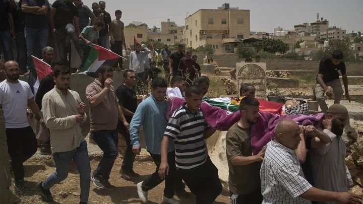 Palestinians say Israeli army killed two in West Bank, including one teen Palestinians say Israeli army killed two in West Bank, including one teen