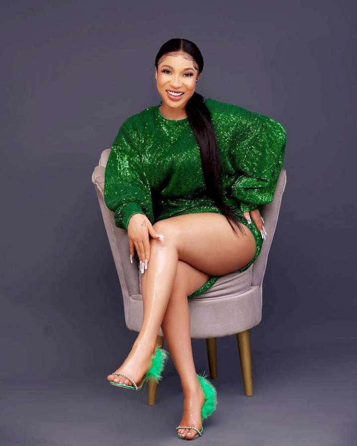 Tonto Dikeh called out for buying fake 'real estate investment' in Scotland for her son (Video)