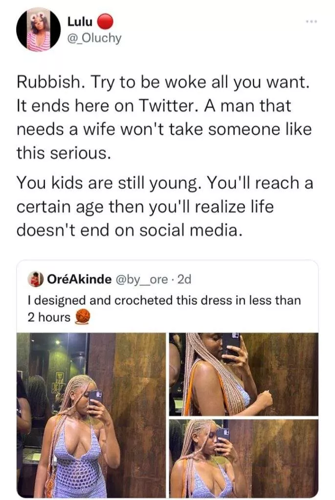 'He will still cheat with women who dress like hoes' - BBNaija star, Angel schools women who dress modestly to please men