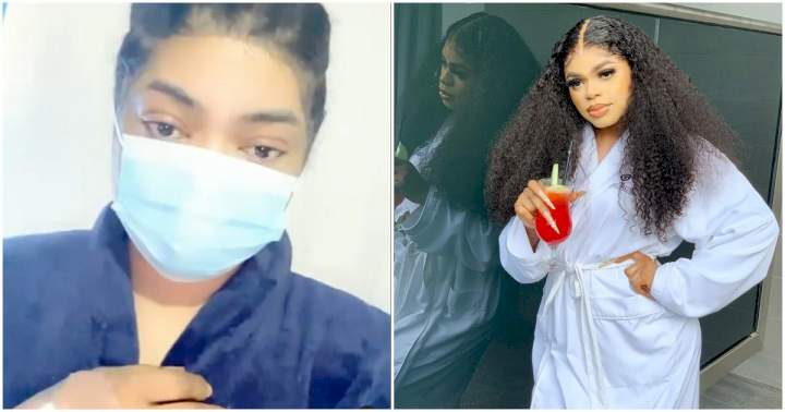 "I thought I was dying, 360 lipo is damn painful" - Bobrisky speaks on his post-lipo surgery experience