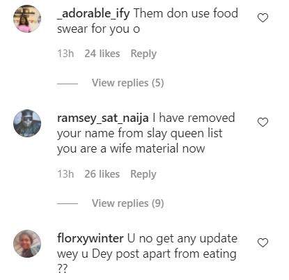 'Aside food, there's nothing else in your brain' - Rosy Meurer dragged over her IG contents (Video)