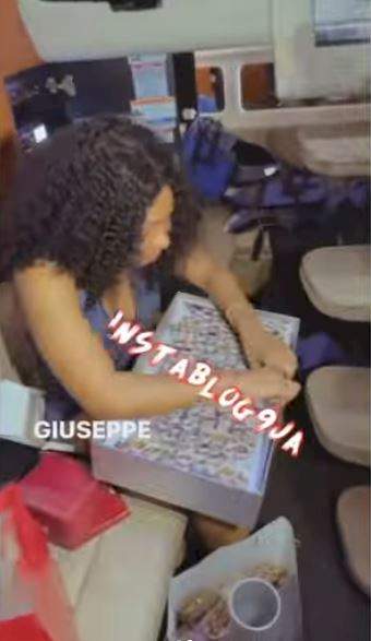 Shippers spoil Queen with wads of cash, expensive clothing and other valuable items (Video)