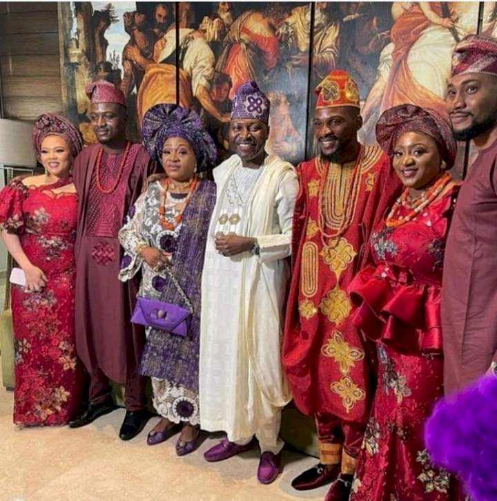 Photos from Tobi Bakre's wedding ceremony