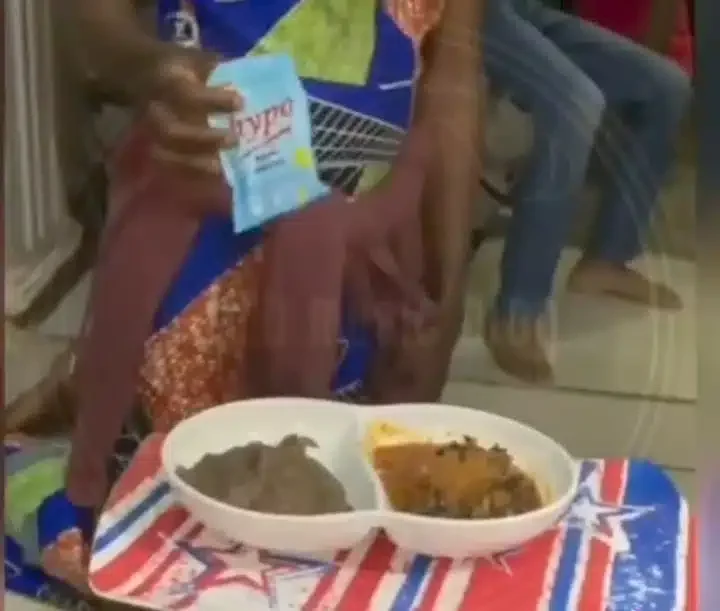 House girl caught after reportedly poisoning family's food (Video)