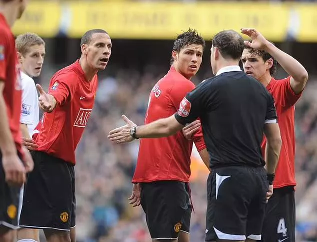 Rio Ferdinand was difficult for Clattenburg to referee as he was constantly complaining