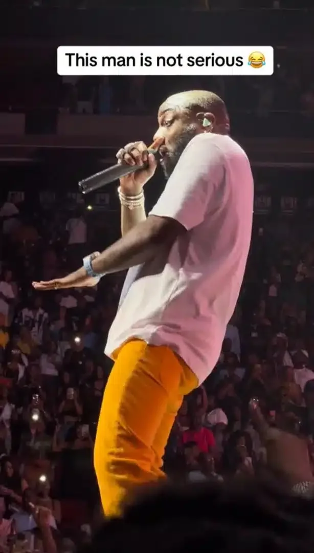 Davido brags about his 'bed skills' during concert in U.S. (Video)