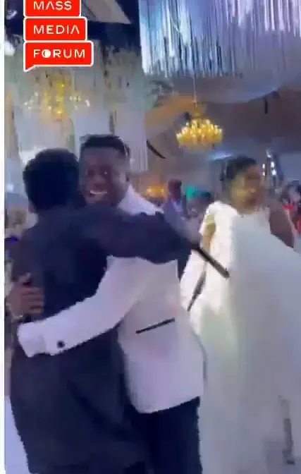 'The guy lose control' - Couple shocked as Olamide unexpectedly storms their wedding (Video)