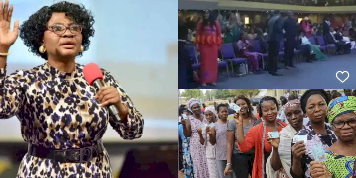 "Get your PVC, we shall waste our votes in 2023 because structure has not helped us" - Abuja-based clergywoman, Sarah Moakwu tells congregants (Video)