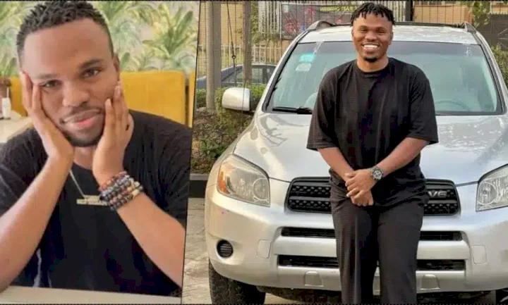 "Gossip business is a good business" - Tosin Silverdam says as he acquires second car (Video)