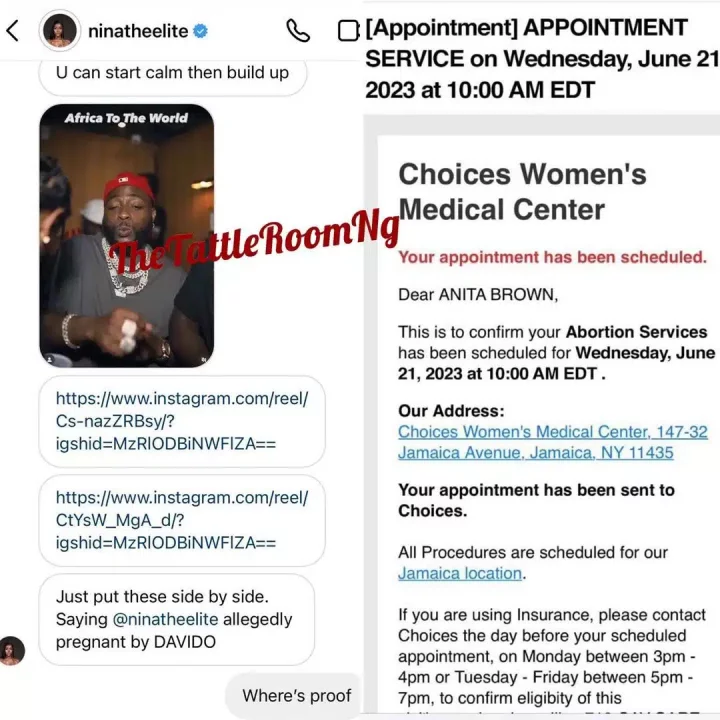 'My page was hacked' - US-based lady claims after messaging a blog to reveal she's pregnant for Davido