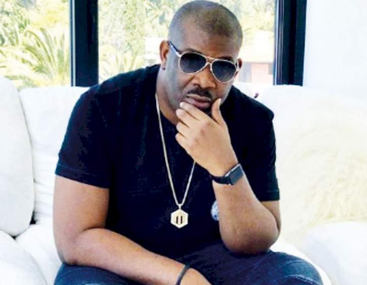 Lady calls out Don Jazzy for allegedly tying her down without marriage (Video)