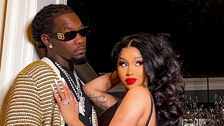 Cardi B speaks on Offset's struggle with grief following Takeoff's demise