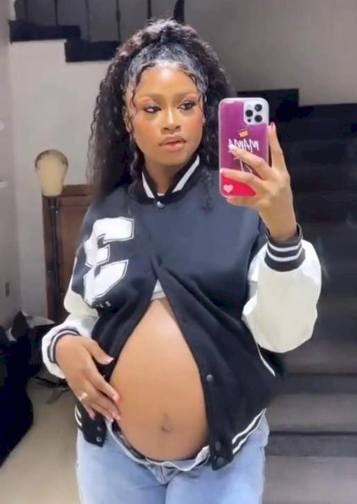 When others had pregnancy humble them, lady wows netizens as she shares how she humbled pregnancy (WATCH)