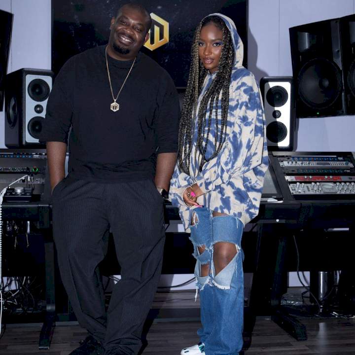 Don Jazzy teaches upcoming artistes a valuable lesson as he shares screenshots of how he met Ayra Starr, BoySpyce and Bayanni