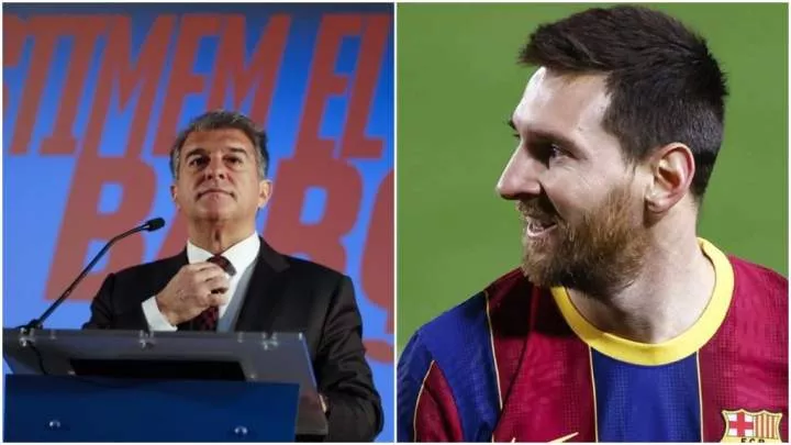 LaLiga: Laporta tells Xavi the top player to leave Barcelona for Messi's return