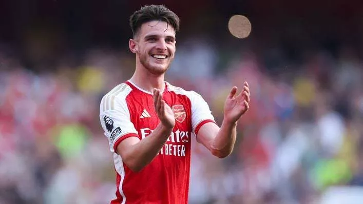 EPL: He's an outstanding trainer - Declan Rice picks Arsenal player who surprises him