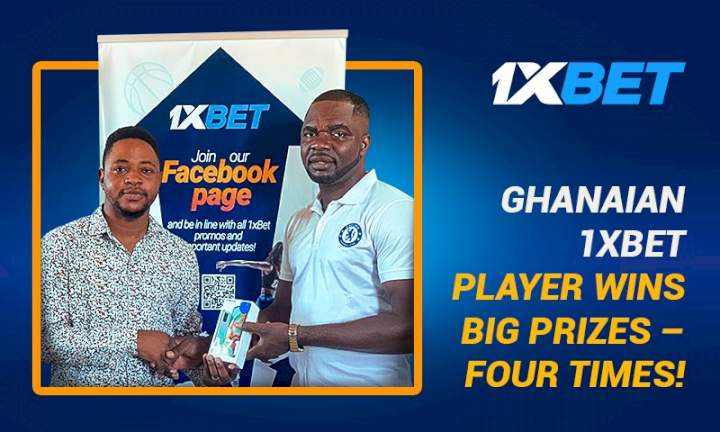1xBet Presents James Wood - one of the Luckiest Members who Won Prizes at 4 Different Promotions
