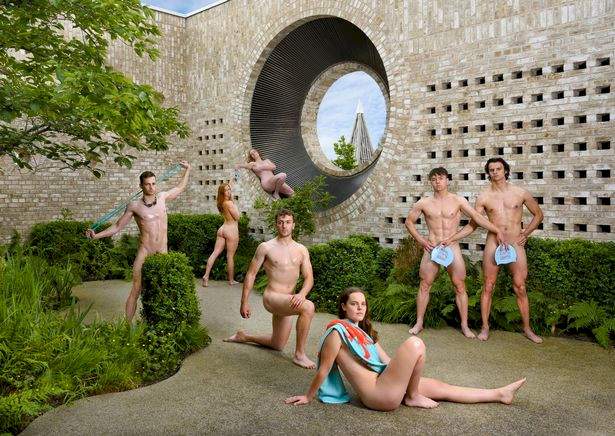 Cambridge University students strip off for racy calendar (photos)